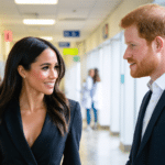 meghan markle et le prince harry visitent un hôpital à melbourne, laissant une impression mémorable lors de leur déplacement en australie.