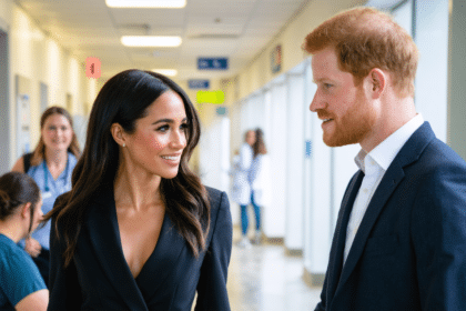 meghan markle et le prince harry visitent un hôpital à melbourne, laissant une impression mémorable lors de leur déplacement en australie.