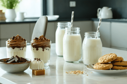 découvrez nos délicieuses recettes sucrées sans lactose, préparées avec des laits végétaux pour allier gourmandise et douceur végétale.