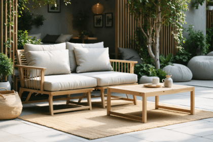 découvrez nos salons de jardin pliables alliant praticité et élégance pour optimiser votre espace extérieur avec style et confort.
