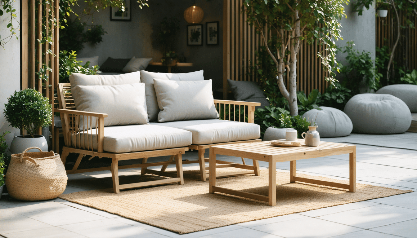 découvrez nos salons de jardin pliables alliant praticité et élégance pour optimiser votre espace extérieur avec style et confort.