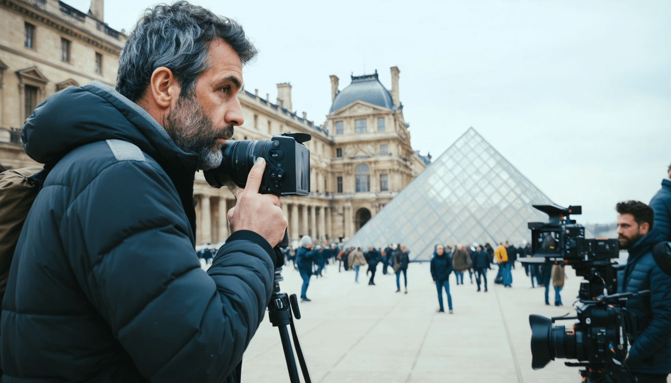 découvrez le nouveau film captivant de romain gavras, une immersion intense dans le casse du siècle au louvre, mêlant suspense et action palpitante.
