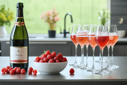 découvrez le dosage parfait des ingrédients pour préparer une délicieuse soupe champenoise à la framboise, idéale pour vos cocktails festifs et moments de convivialité.