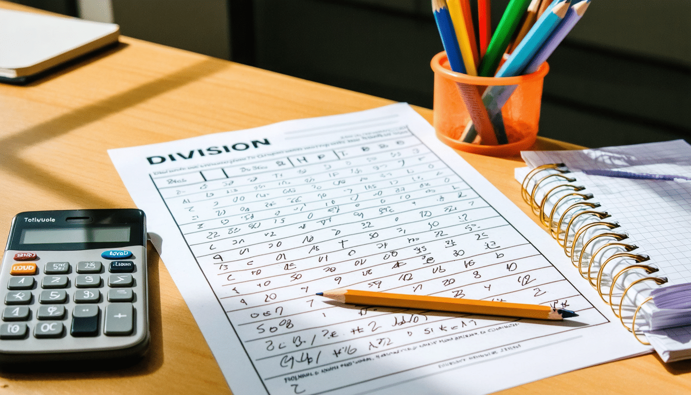 découvrez des tableaux de division et des méthodes d'apprentissage efficaces pour aider les élèves à maîtriser la division de manière ludique et pédagogique.
