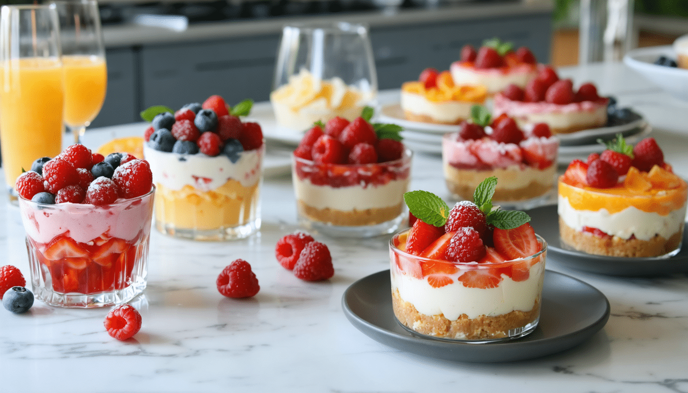 découvrez nos desserts estivaux ultra-gourmands prêts en seulement 15 minutes pour savourer l'été rapidement et délicieusement.