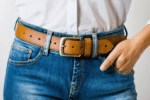 Cette ceinture aux accents western donne du caractère à nos jeans préférés cet automne