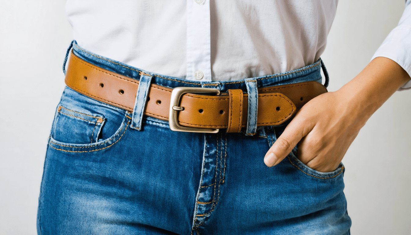 adoptez la ceinture aux accents western qui apporte une touche de caractère à vos jeans préférés et sublime vos tenues d’automne.