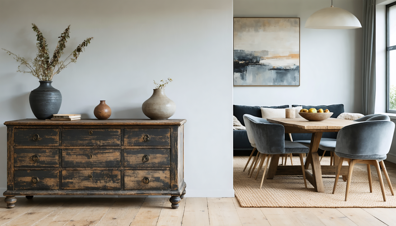 découvrez comment harmoniser meubles anciens et décoration contemporaine pour créer un intérieur unique alliant charme et modernité.