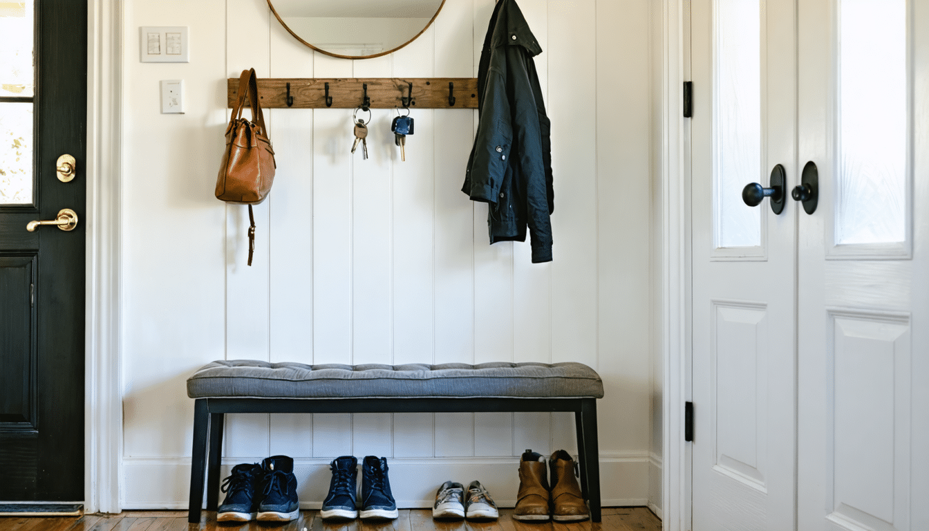 découvrez des idées déco pour aménager une entrée accueillante, élégante et pratique, avec des solutions de rangement adaptées à votre espace.