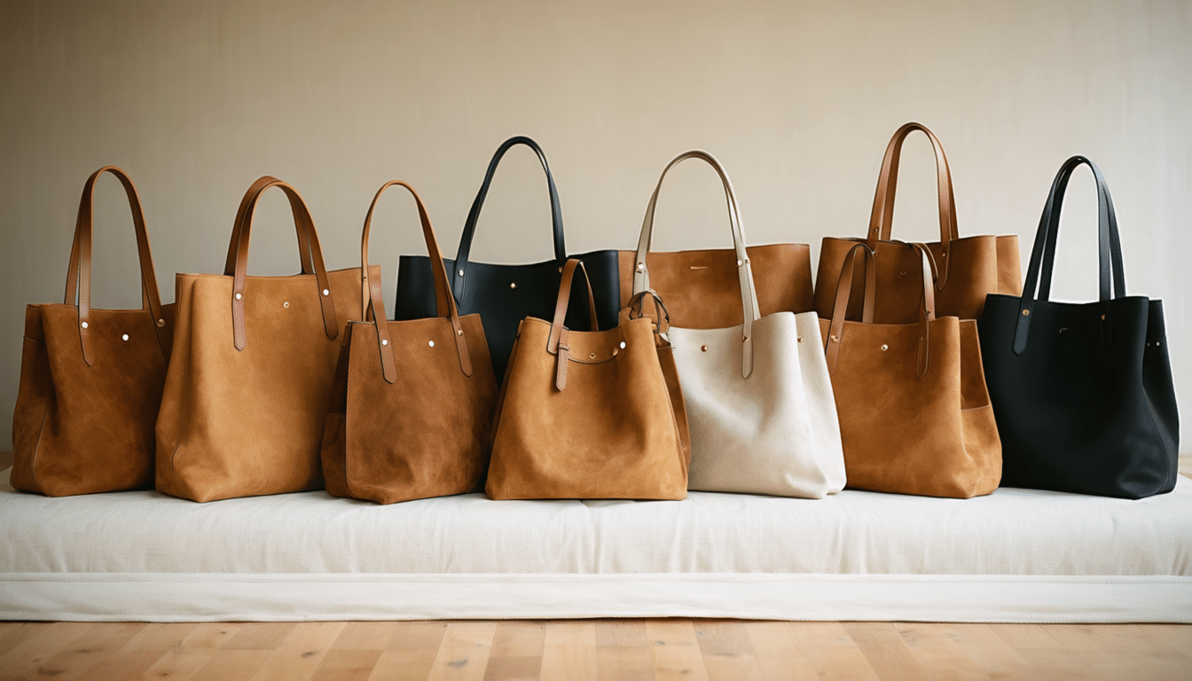 découvrez notre sélection de 8 sacs maxi souples en cuir ou en daim, élégants et tendance, plébiscités par la rédaction pour leur style et leur qualité.