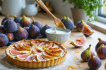 découvrez la recette gourmande de marjo pour préparer une tarte aux figues automnale accompagnée d'une chantilly onctueuse, parfaite pour savourer les saveurs de l'automne.