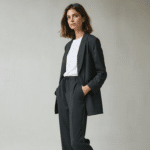 l’anti-waistmaxxing revisite la mode en privilégiant des silhouettes confortables et fluides, sans chercher à souligner la taille.