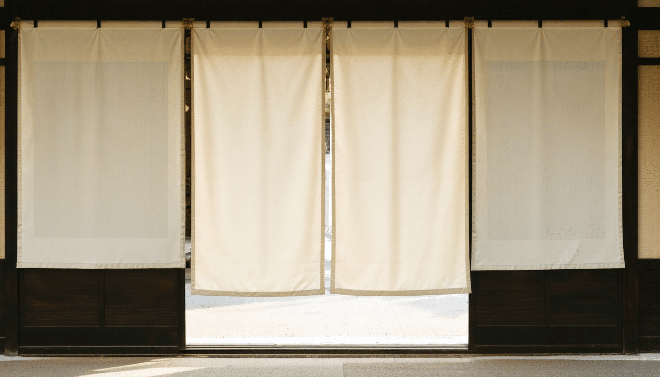 découvrez le noren, ce rideau traditionnel japonais qui habille les portes avec élégance et apporte une touche authentique à votre intérieur.