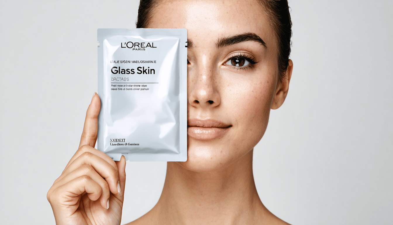 cette semaine, découvrez le masque glass skin de l’oréal paris offert par elle pour révéler une peau lumineuse et éclatante.