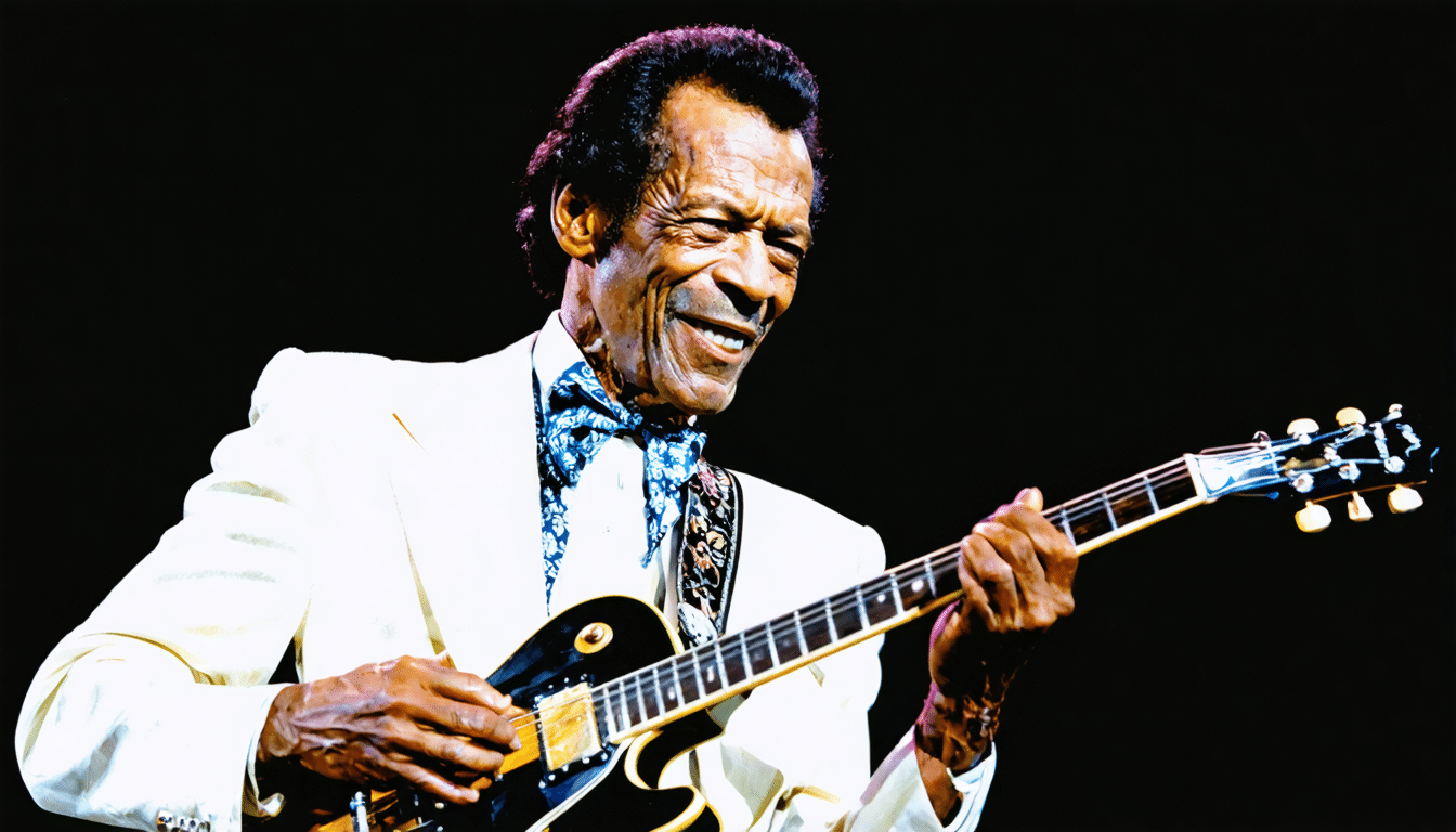 découvrez six clés pour comprendre chuck berry, pionnier visionnaire dont le jeu de guitare, les chansons et l’énergie ont façonné le rock’n’roll.