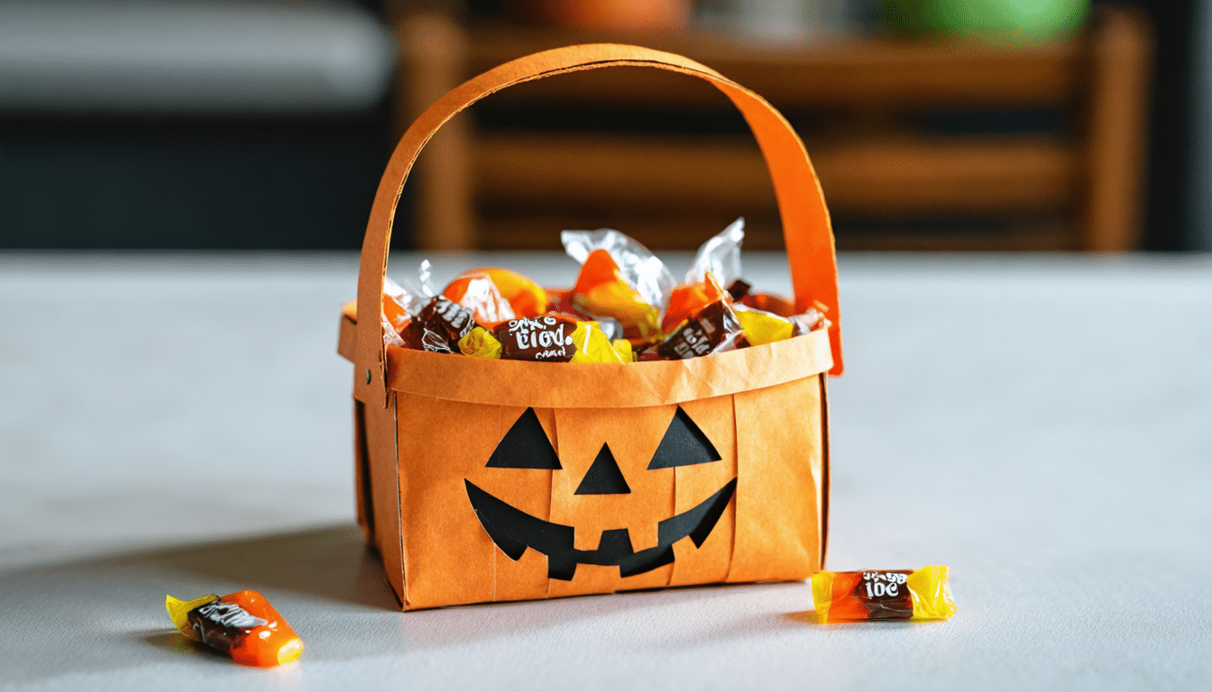 découvrez comment fabriquer facilement un panier à bonbons d’halloween original et effrayant, parfait pour récolter des friandises avec style.