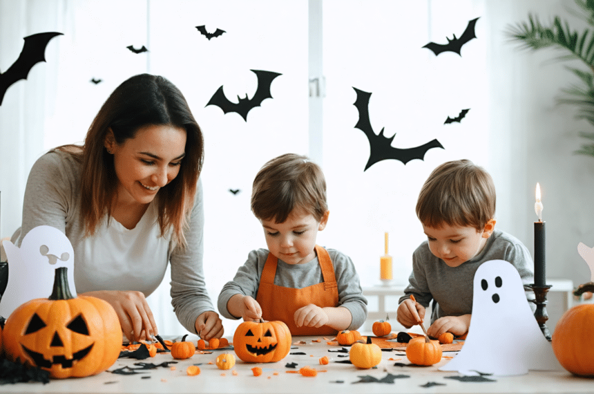 découvrez des idées de décorations d’halloween faciles à réaliser en famille : des activités créatives et amusantes à partager avec les enfants.